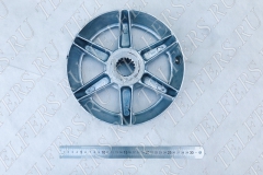 Тормозное колесо (вентилятор) электродвигателя КГ 2008-6, КГ 2011-6 (кат. № 227357, 280119)