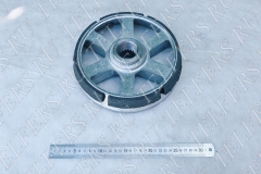 Тормозное колесо (вентилятор) электродвигателя КГ 2008-6, КГ 2011-6 (кат. № 227357, 280119)